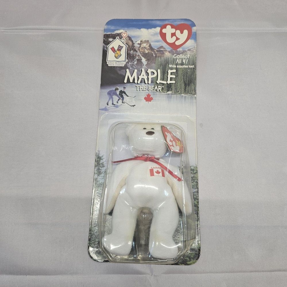 maple the bear‎ beanie baby 1999